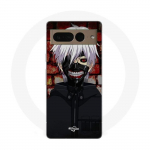 Coque Maniacase pour Google Pixel 7 Pro Anime Tokyo Ghoul Kaneki ken
