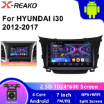 Android 12 autoraadio Hyundai I30 Elantra GT 2011 2012 2013 2014 - 2017 jaoks Traadita Carplay Androidauto GPS Multimeedia DVR 1GB+32GB carplay