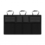 Auto pagasiruumi korraldaja reguleeritav tagaistme hoiukott V&otilde;rk, suure mahutavusega mitmeotstarbeline Oxfordi auto istme seljatoe korraldaja universaalne must