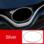 Toyota Camry XV70 2018-2024 2024 2024 roostevabast terasest auto esiraami m&auml;rgistuse iluv&otilde;re katte trimmi grilli embleemi m&auml;rgi logo korpuse kleebis h&otilde;be