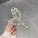 Korea mood Tulp P&auml;rl Rhinestone Juukseklamber Sulam Elegantne Juukseklamber K&uuml;&uuml;niskinnitus Peakatted T&uuml;drukud Naised Juukseaksessuaarid