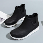H&uuml;ppeliigese vihmakingad naistele veekindlad veekingad h&uuml;ppeliigese PVC vihmasaapad uus naiste mood &uuml;hev&auml;rvilised kalasaapad peale libistatavad talvised puuvillased 36 must