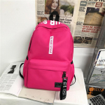 Suure mahutavusega Oxfordi riidest seljakott t&uuml;drukutele &ndash; ideaalne p&otilde;hikooli- ja keskkooli&otilde;pilastele roosa punane v&auml;rv