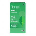 Teabox Roheline piparm&uuml;nditee 25 teekotti | Eksootiline segu esmaklassilisest rohelisest teest ja t&otilde;elistest piparm&uuml;ndilehtedest | T&otilde;stab immuunsust | Silken Pyramid teekotid