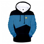 Kuumad Movie Star trek 3D Pusad Kampsunid Mood pikkade varrukatega riided Star trek cosplay kapuuts Suures suuruses meeste/naiste t&auml;navar&otilde;ivad S