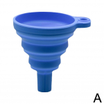 Mootori lehter auto universaalne silikoonvedeliku lehter pesuri vedeliku vahetusvedeliku kokkupandav kaasaskantav auto mootori&otilde;li bensiini vahetuslehter must