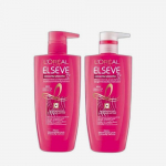L&rsquo;Oreal Keratin Smooth Shampoo Conditioner 410ml, 2 conditioners