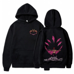 Ryoumen Sukuna Anime Graafiline tr&uuml;kitud kapuutsiga Jujutsu Kaisen meeste naiste pusad Suures suuruses dressipluus Harajuku unisex pullover S