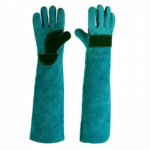 Hammustamisvastased hammustuskindlad kindad p&uuml;&uuml;dmiskoertele, kassidele, roomajatele, loomadele &uuml;lipika nahaga roheliste lemmikloomade jaoks. One Size