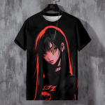 Jaapani T-s&auml;rk meestele, koomiks, seksikas t&uuml;druk, graafilised T-s&auml;rgid, l&uuml;hikeste varrukatega, tr&uuml;kiga, vabaaja, &uuml;lem&otilde;&otilde;duline, meeste riided, topid, T-s&auml;rk S