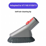 &Uuml;hilduvad Dysoni vaakum-pehme hari, lame otsik, voolik, madratsi imemispea tarvikud V7, V8, V10, V11 mudelitele. V8 soft brush