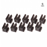 10 tk auto lehtmetallist kaablik&ouml;ide toruliini kinnitusserva t&otilde;mblukuga juhtmerakmed