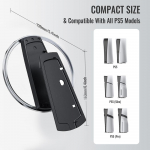 Vertikaalne alus PS5 PRO / PS5 Slim / PS5 konsooli jaoks, originaal 1:1 metallist alus Playstation 5 plaadi ja digitaalv&auml;ljaande tarvikute jaoks