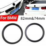 Must logoga &uuml;mbritsev r&otilde;ngas M3 2tk Auto E92 F30 82 Mm & 74 Mm E90 Embleem F31 BMW 3 4 seeria Kvaliteet Uus CHINA