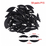 50-paari puidut&ouml;&ouml;tlemise Lamino n&auml;htamatu pistik P15 P14 vineer 2-&uuml;hes kinnitus Lamino-pilutamismasina korduvkasutatavate tarvikute jaoks P15