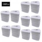 100 TK/200 TK/300 tk 5N11 T&ouml;&ouml;stuslikud Puuvillased Filtrid 501 Kate Vahetatav 3M 6200/7502/6800 Gaasi- ja Tolmukindel Mask Respiraator Tarvikud