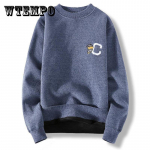 Meeste s&uuml;gis- ja talvemudelid pluss Velvet One Velvet Base meeste kootud kampsun top XXXXL