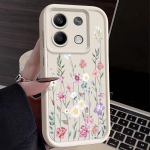V&auml;rviline lillemustriga pehme matt telefoni&uuml;mbris Xiaomi 14T 13T Poco F6 X6 Pro Redmi Note 14 Pro 13 12 11 10 jaoks TPU p&otilde;rutuskindel l&auml;&auml;sekaitsega p&otilde;rkeraam Xiaomi 13T / 13T Pro