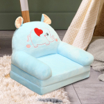 Children's Couch for Toddlers, 2 in 1 Furniture Kids, Folding Chair Living Room Pig 2 Layer