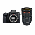 Canon EOS 6D Mark II t&auml;iskaader DSLR-kaamera + EF 24-70mm f/2.8L II USM suumobjektiiv must