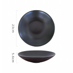 Loov spiraalse tekstuuriga keraamiline kauss, restoran, paks supikauss, salatikauss, pasta-, magustoidukaussid, sushikausid, eriline lauan&otilde;u