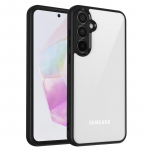 Kvaliteetne l&auml;bipaistev akr&uuml;&uuml;list taga&uuml;mbris Samsung iPhone Xiaomi Redmi jaoks Samsung Galaxy A35 A55 A25 A15 A54 A34 A24 A14 A26 kate silikoonist TPU Samsung Galaxy A55