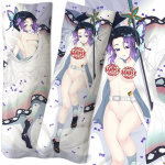 Anime Demon Slayer Kochou Shinobu figuur v&otilde;rdse keha kallistatav kehapadi padjap&uuml;&uuml;r kahepoolne 3D-tr&uuml;kk DIY kahem&otilde;&otilde;tmeline seksikas kingitus 60x180cm pillowcase