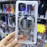 Htxw Plasma XTE Magnetilise Jalatugiga Korpus Samsung Galaxy S25 S24 Ultra S23 Plus jaoks Orig P&otilde;rutuskindel MagSafe Tugevustaluvuse Kihtkate Samsung S25 puhas