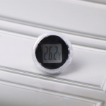 Mini veekindel mootorratta digitaalne termomeetri temperatuurim&otilde;&otilde;tur, kleepuv taskutermomeetrid jalgratastele armatuurlauad Vannituba must