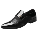 Endised meeste kingad PU nahast kingad meestele Luksuslikud Suurused Peo Kontori &Auml;ri Vabaaja Kingad Mokassiinid Zapatos De Vestir Hombre 38 black