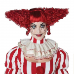 Halloween California Costumes &otilde;udne klouni t&auml;iskasvanu parukas (punane), mitmev&auml;rviline 10inches
