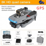 P15 droon 8K GPS kahe kaameraga professionaalne 5G takistuste v&auml;ltimise optiline voolu positsioneerimine harjadeta t&auml;iendatud RC Quadcopteri lennukim&auml;nguasi 8k GPS 3B hall