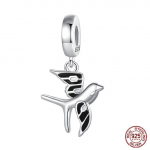 Mood 925 h&otilde;be v&auml;rviline liblikas Dragonfly Hummingbird kevadseeria v&otilde;lud helmed sobivad Fasion 925 k&auml;ev&otilde;ru ehted