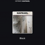 1 TK NAPEARL Vintage Maastiilis Lillemustriga Narmastega &Auml;&auml;rtega Poolpimendav Kardin V&auml;ikesele Aknale K&ouml;&ouml;ki Magamistuppa Elutuppa R&otilde;dule Kodu Dekoratsioon W150cm x L200cm sinine