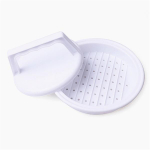 Hamburger Press toiduklassi plastikust Hamburgeri liha veiseliha grill Burger Press Patty Maker vormi k&ouml;&ouml;k valge