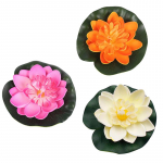 5 tk kunstlik ujuv vesi Eva Lotus Flower Pond Decor Tank taim