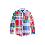 Polo Ralph Lauren Oxfordi riidest naljakas ruuduline pikkade varrukatega logoga s&auml;rk Laste s&auml;rgid Punane Sinine CWPOWOVY6820232 XL