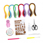 14 tk Paberikvilingu komplektid DIY K&auml;sitsi valmistatud Lihtne kasutada Kvilingu komplektid Lastele Algajatele Kodu