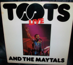 LP plaat TOOTS & THE MAYTALS - Toots Live MLPS9647 Mango 1980 USA Reggae, Ska & Dub Kasutatud