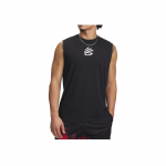 Under Armour Curry Mugav Klassikaline Mood &Uuml;hev&auml;rviline Mitmek&uuml;lgne Vest Meeste Topid Must 1390352-001 S