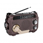 P&auml;ikeseenergial t&ouml;&ouml;tav k&auml;siajamiga h&auml;daolukorraradio Laetav Veekindel Bluetooth-iga &uuml;hilduv K&otilde;lar AM/FM P&auml;ikeseenergial t&ouml;&ouml;tav raadio veinipunane v&auml;rv