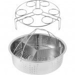 Roostevabast terasest aurutamisrestide komplekt Munade aurutamise korv Hoidik K&ouml;&ouml;gin&otilde;ude alus K&ouml;&ouml;giviljade k&uuml;psetamise tarvikud K&ouml;&ouml;gi vidinad