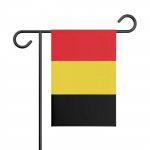 Drapeau - Belgique - 32 x 47,5 cm - Pol&uuml;ester - Impression recto/verso - Jardin ext&eacute;rieur