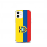 Coque T&eacute;lephone Drapeau &Eacute;quateur &ndash; iPhone 12 mini