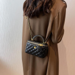 Moodne V&auml;ike Kott Naiste Uus Ruuduline Mitmek&uuml;lgne Crossbody K&auml;es Hoitav &Otilde;lakott must