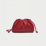 Kott Naistele Pilvekott Pehme Nahk Madame Kott &Uuml;he &Otilde;la Diagonaal Pelmeenikott K&auml;ekott P&auml;evased Sidurkotid Messenger Bag One Size punane