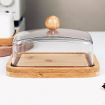 Bambusest v&otilde;in&otilde;u kaanega Multifunktsionaalne hoidik buffetiks, k&uuml;lmkapiks