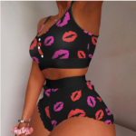 Naiste 2-osaline Kawaii maasikaprintiga Cami pidžaamakomplekt Seksikas k&auml;rbitud topp ja l&uuml;hikesed p&uuml;ksid, &uuml;likonnad naiste magamisriided Y2k XXXL
