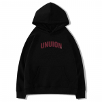 Naiste pikkade varrukatega kapuutsiga V kaelus lahtised pulloverid Naiste topid &uuml;hev&auml;rvilised dressipluusid XXL