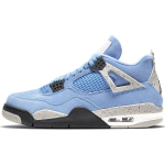 Air Jordan 4 Retro University Blue Meeste Tennised Tech-Grey White Black CT8527-400 40.5